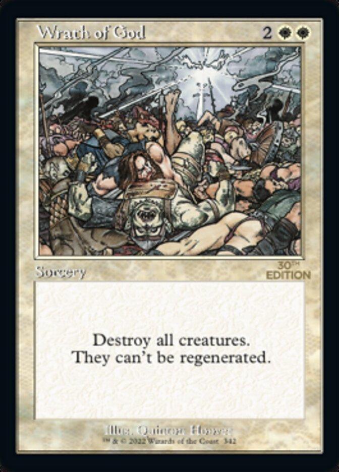Wrath of God #342 Magic 30th Anniversary