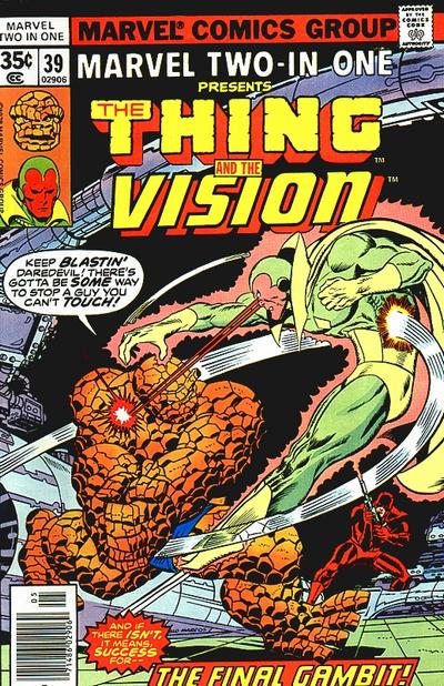 Marvel Two-in-One #39 (1978) Comic Books Marvel Two-In-One