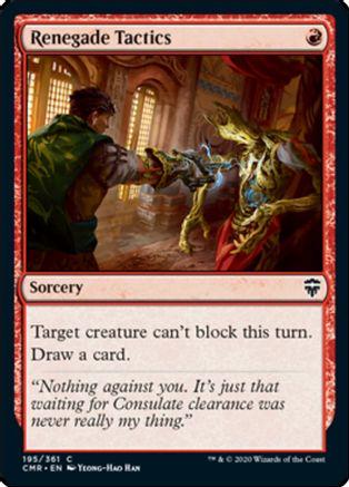 Renegade Tactics Magic Commander Legends
