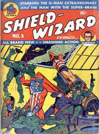 Shield-Wizard Comics #3 (1941) Comic Books Shield-Wizard Comics