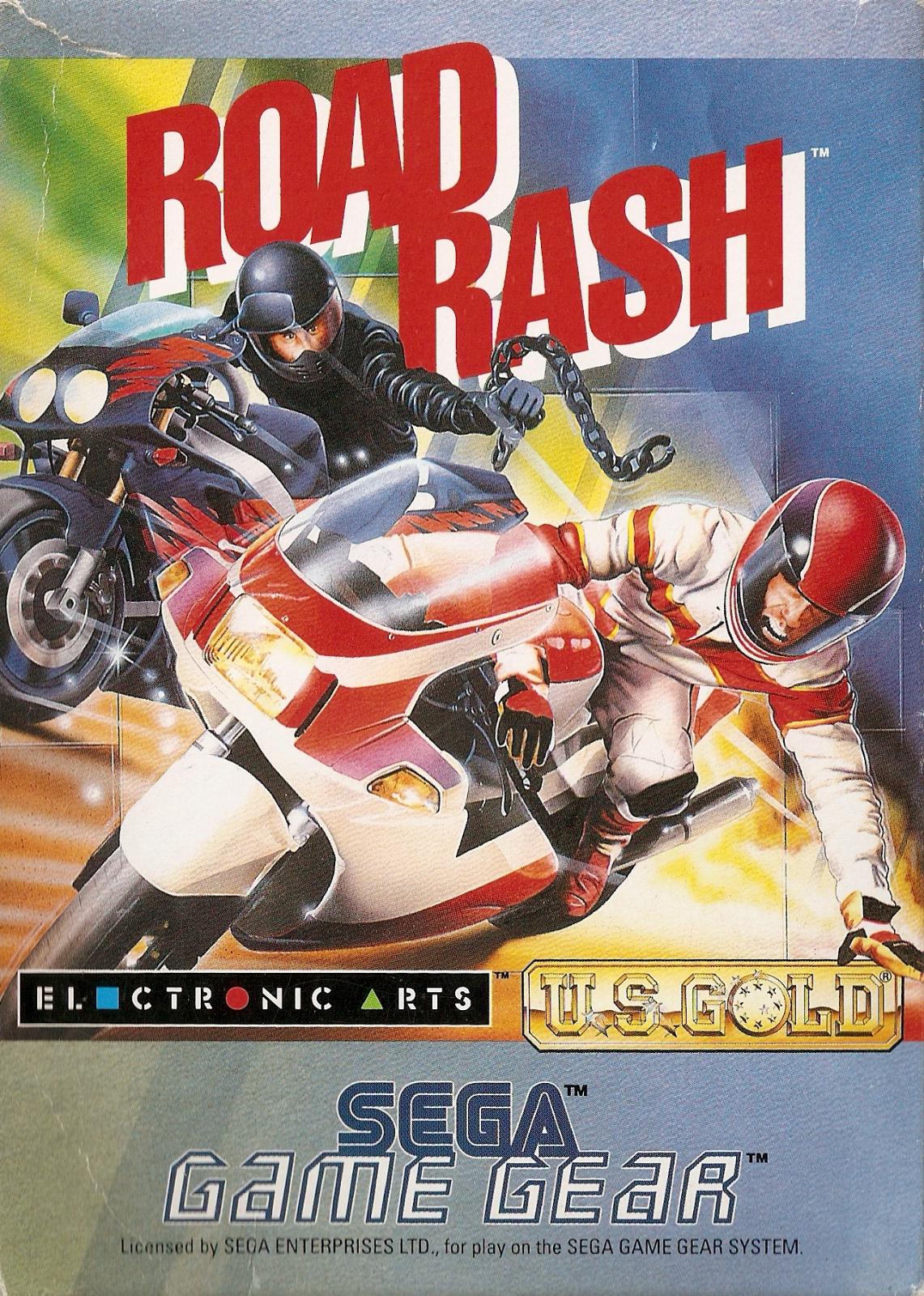 Road Rash PAL Sega Game Gear