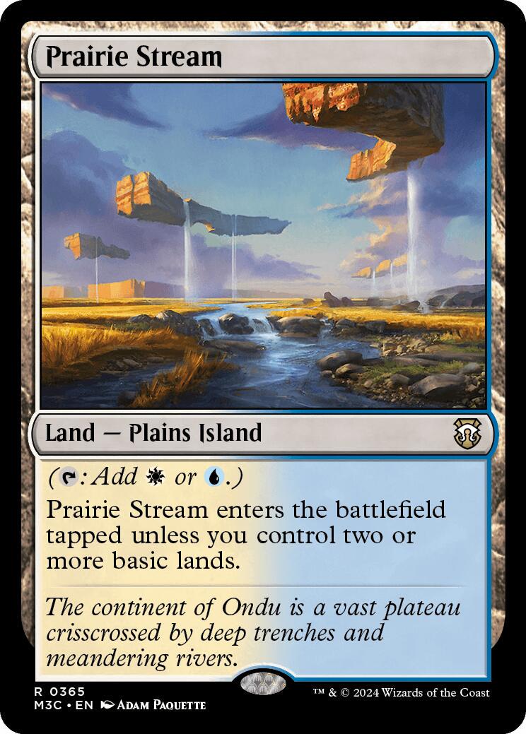 Prairie Stream #365 Magic Modern Horizons 3 Commander