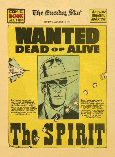 Spirit #8/3/1941 (1941) Comic Books Spirit