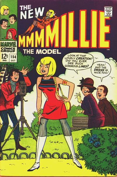Millie the Model #154 (1967) Comic Books Millie the Model