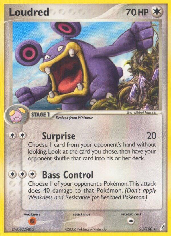 Loudred #23 Pokemon Crystal Guardians