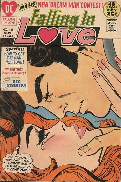 Falling in Love #126 (1971) Comic Books Falling In Love