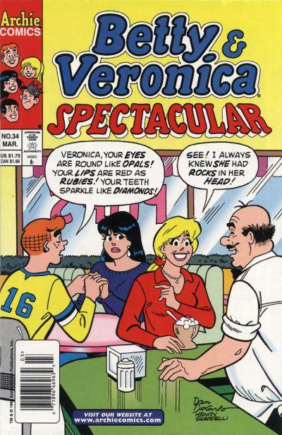 Betty & Veronica Spectacular #34 (1998) Comic Books Betty and Veronica Spectacular