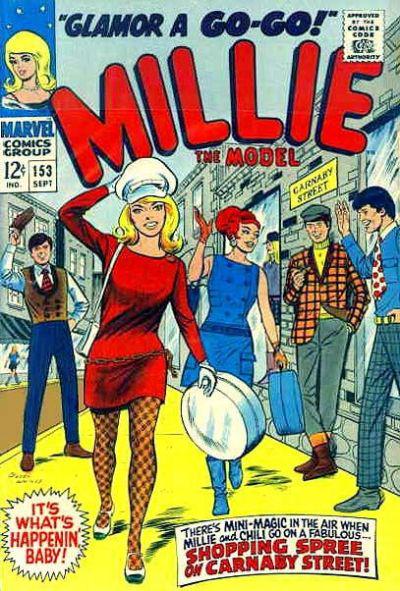 Millie the Model #153 (1967) Comic Books Millie the Model