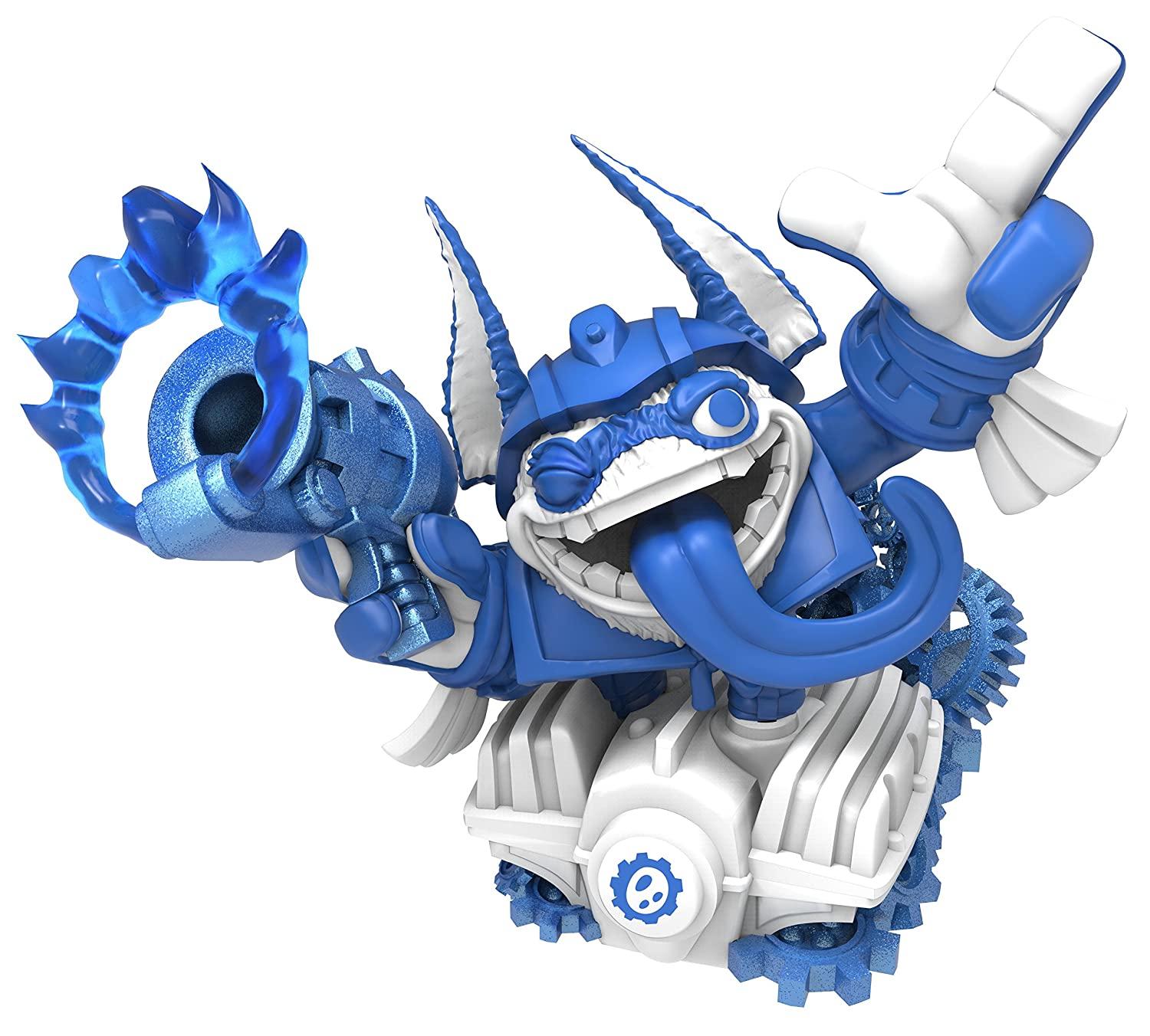 Trigger Happy - SuperChargers, Power Blue Double Dare Skylanders