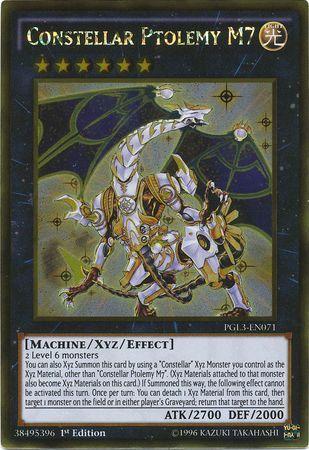 Constellar Ptolemy M7 PGL3-EN071 YuGiOh Premium Gold: Infinite Gold