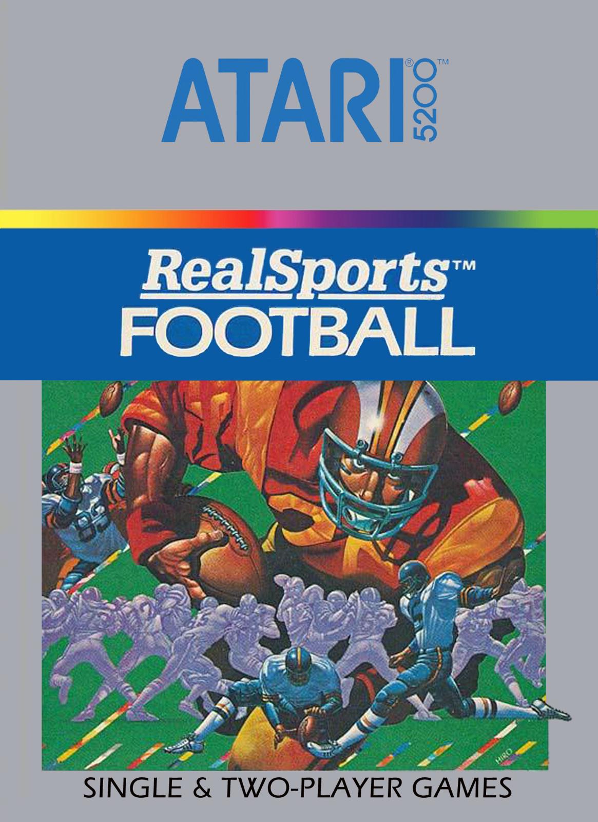 RealSports Football Atari 5200
