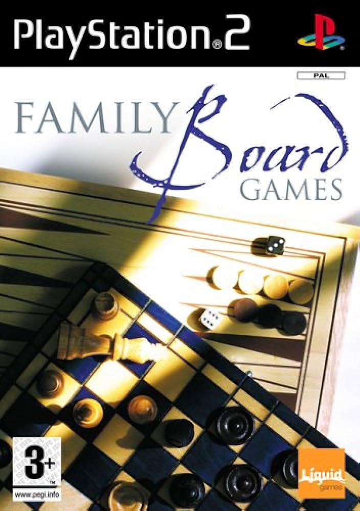 Family Board Games PAL Playstation 2