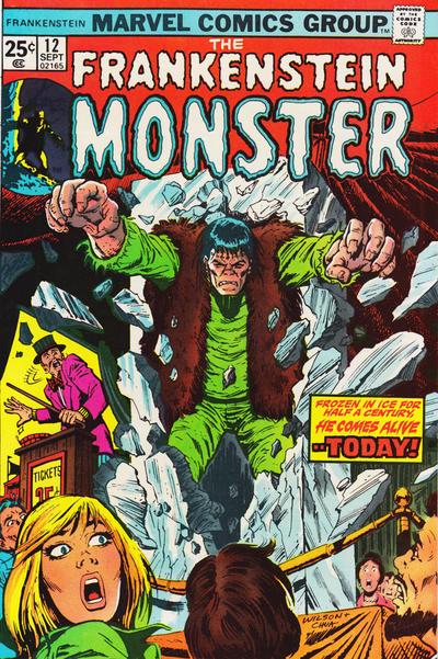 Frankenstein #12 (1974) Comic Books Frankenstein