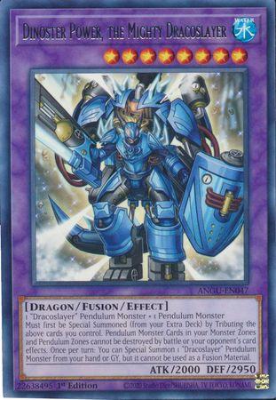 Dinoster Power, the Mighty Dracoslayer ANGU-EN047 Cover Art