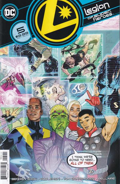 Legion of Super-Heroes #5 (2020) Comic Books Legion of Super-Heroes