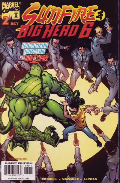 Sunfire & Big Hero Six #2 (1998) Comic Books Sunfire & Big Hero Six