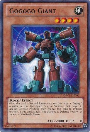 Gogogo Giant ORCS-EN004 YuGiOh Order of Chaos
