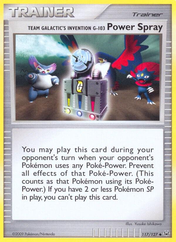 Power Spray #117 Pokemon Platinum