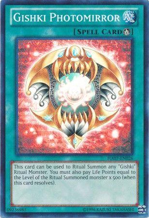 Gishki Photomirror HA07-EN026 YuGiOh Hidden Arsenal 7: Knight of Stars