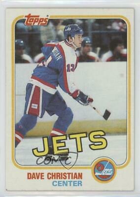 Dave Christian #7 Hockey Cards 1981 Topps