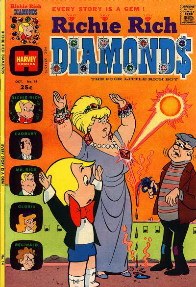 Richie Rich Diamonds #14 (1974) Comic Books Richie Rich Diamonds
