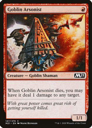 Goblin Arsonist Magic Core Set 2021