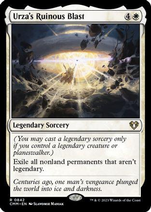 Urza's Ruinous Blast #842 Magic Commander Masters