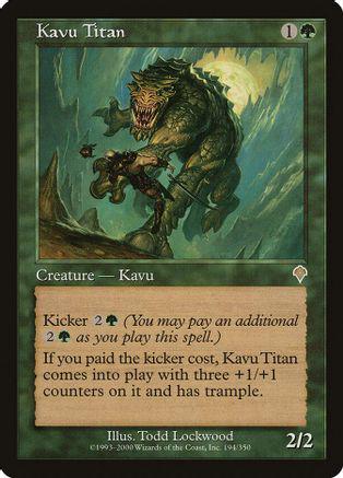 Kavu Titan Magic Invasion