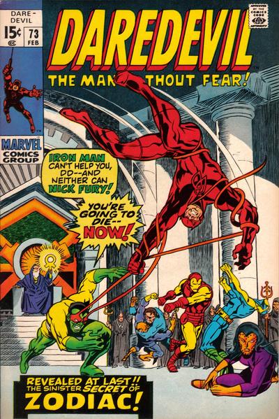 Daredevil #73 (1971) Comic Books Daredevil