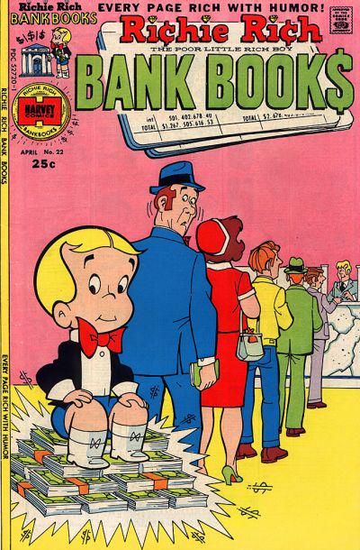 Richie Rich Bank Book #22 (1976) Comic Books Richie Rich Bank Book
