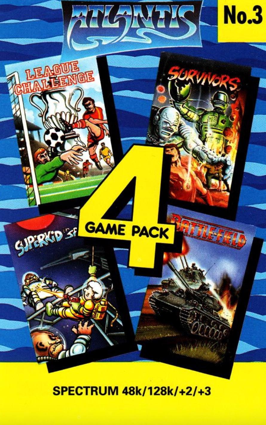 4 Game Pack: No. 3 ZX Spectrum