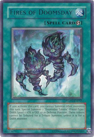 Fires of Doomsday PTDN-EN055 YuGiOh Phantom Darkness