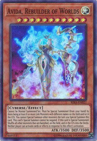 Avida, Rebuilder of Worlds RIRA-EN027 YuGiOh Rising Rampage