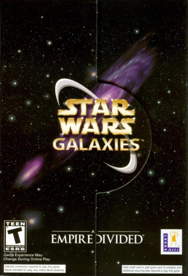 Star Wars Galaxies: An Empire Divided PC Games