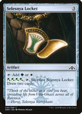 Selesnya Locket #240 Magic Guilds of Ravnica