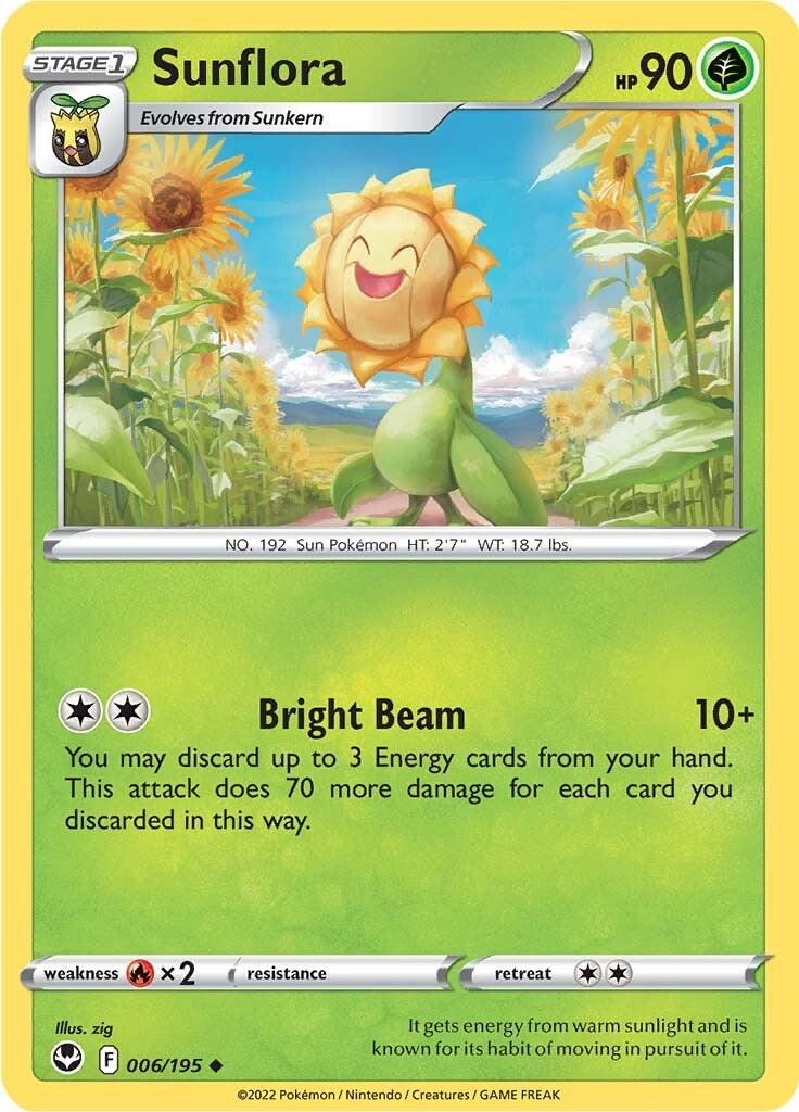 Sunflora #6 Pokemon Silver Tempest