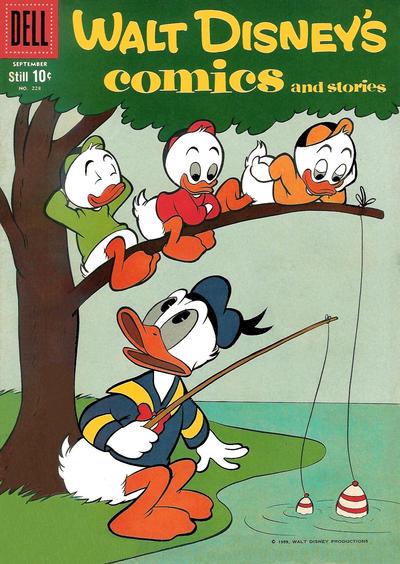 Walt Disney's Comics and Stories #228 (1959) Comic Books Walt Disney's Comics and Stories