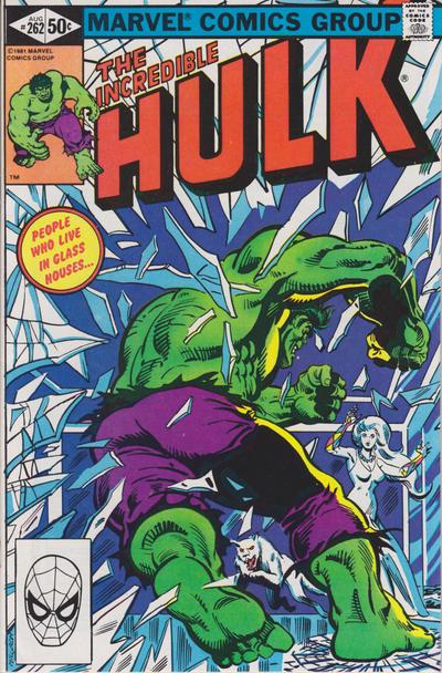 The Incredible Hulk #262 (1981) Comic Books Incredible Hulk