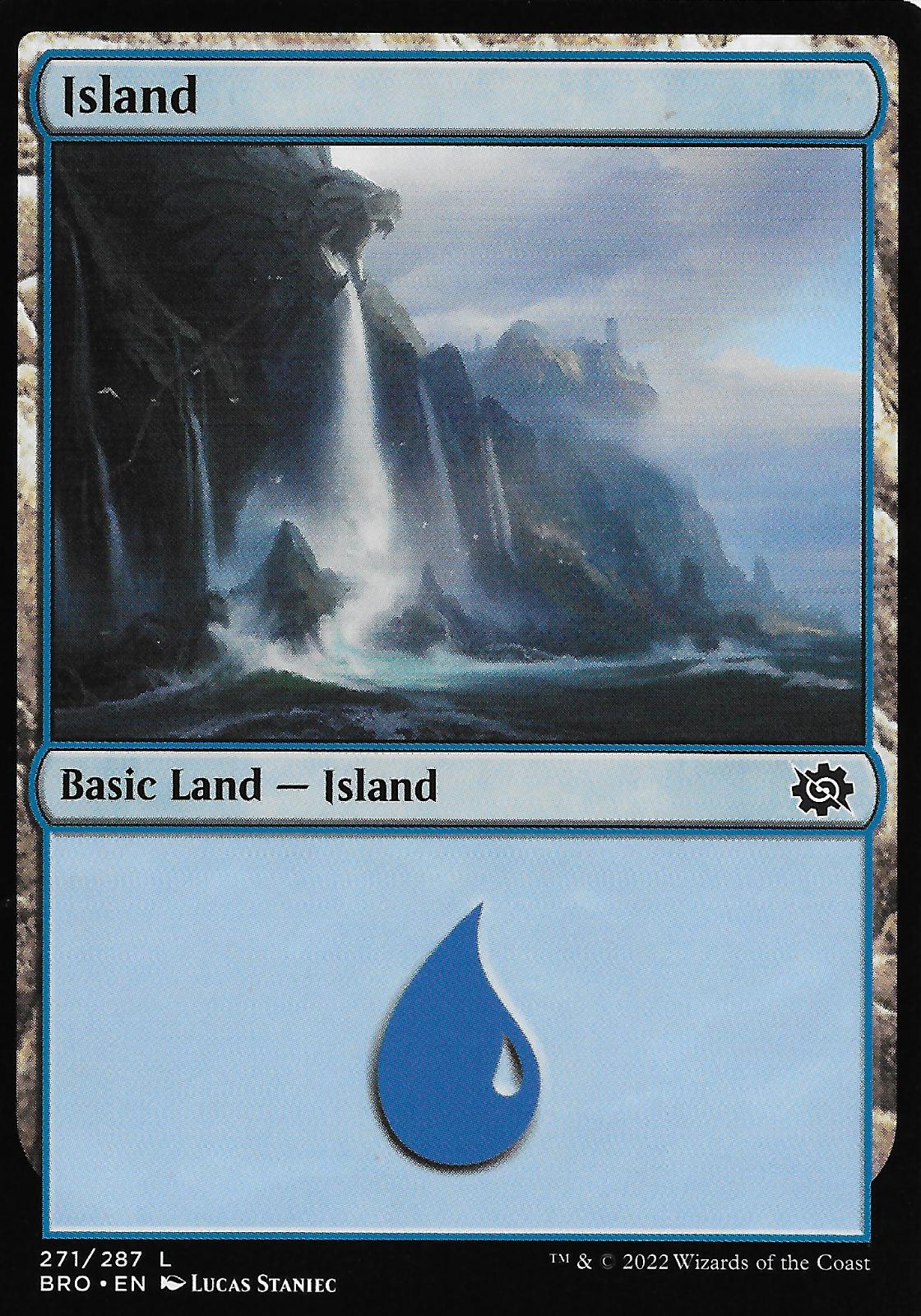 Island #271 Magic Brother's War