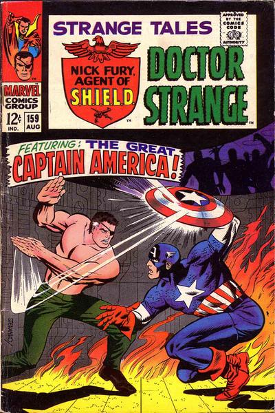 Strange Tales #159 (1967) Comic Books Strange Tales