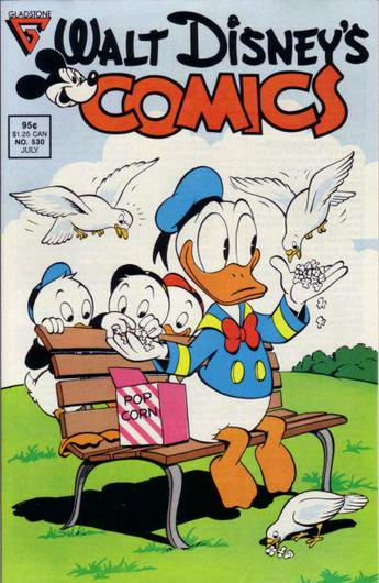 Walt Disney's Comics and Stories #530 (1988) Cover Art