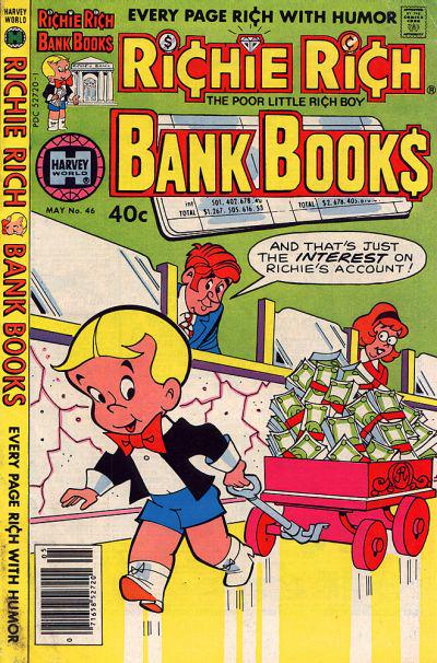 Richie Rich Bank Book #46 (1980) Comic Books Richie Rich Bank Book