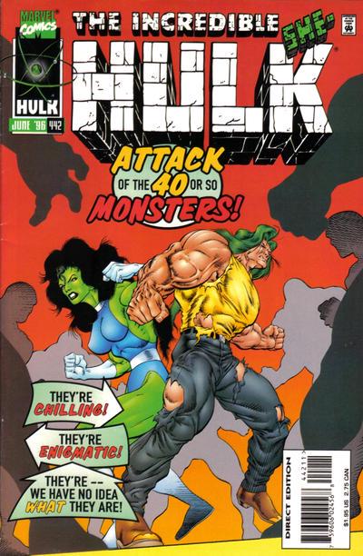 The Incredible Hulk #442 (1996) Comic Books Incredible Hulk