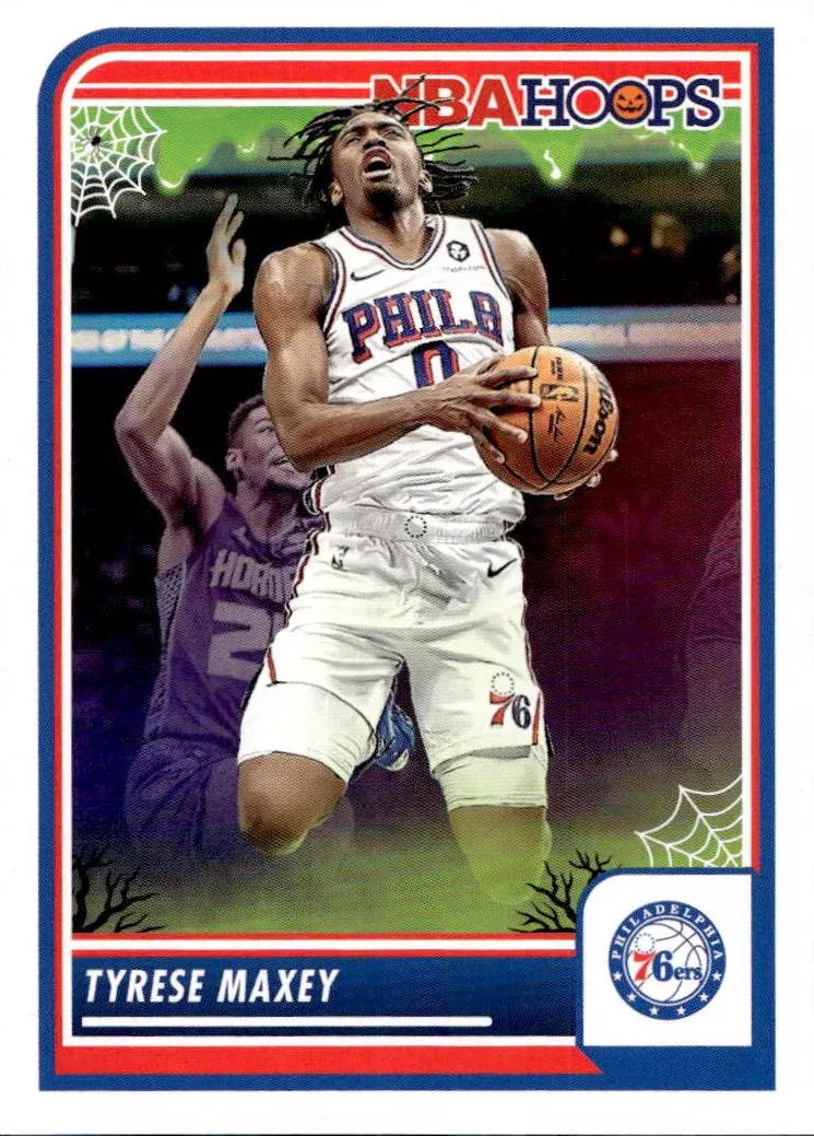 Tyrese Maxey #144 Basketball Cards 2023 Panini Haunted Hoops