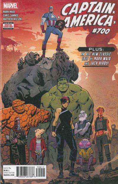 Captain America #700 (2018) Comic Books Captain America