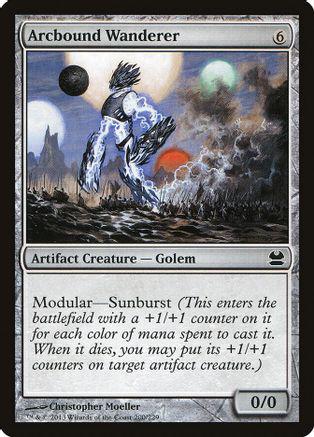Arcbound Wanderer Magic Modern Masters