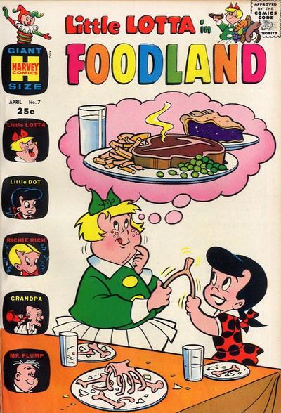 Little Lotta Foodland #7 (1965) Comic Books Little Lotta Foodland