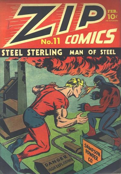 Zip Comics #11 (1941) Comic Books Zip Comics