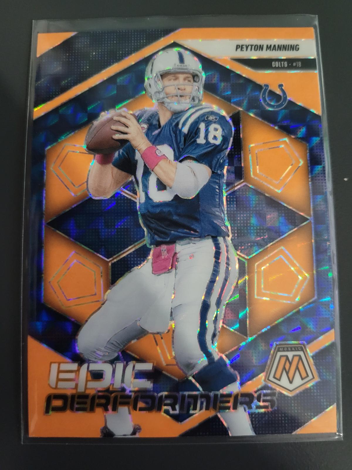 2025 Peyton Manning [Mosaic Orange Fluorescent] #15
