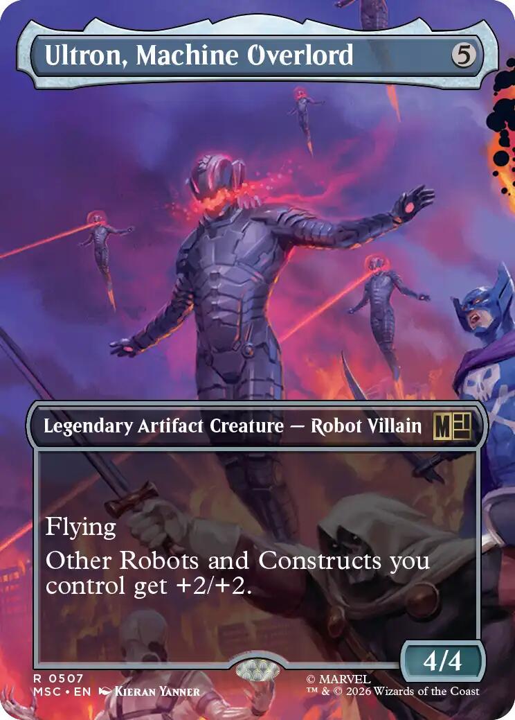 Ultron, Machine Overlord [Borderless] #507 Prices | Magic Marvel